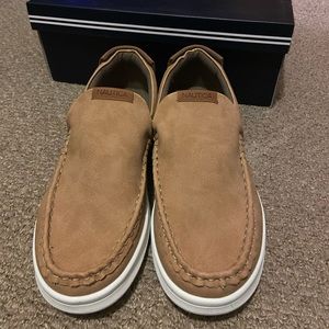 Nautica khaki loafers